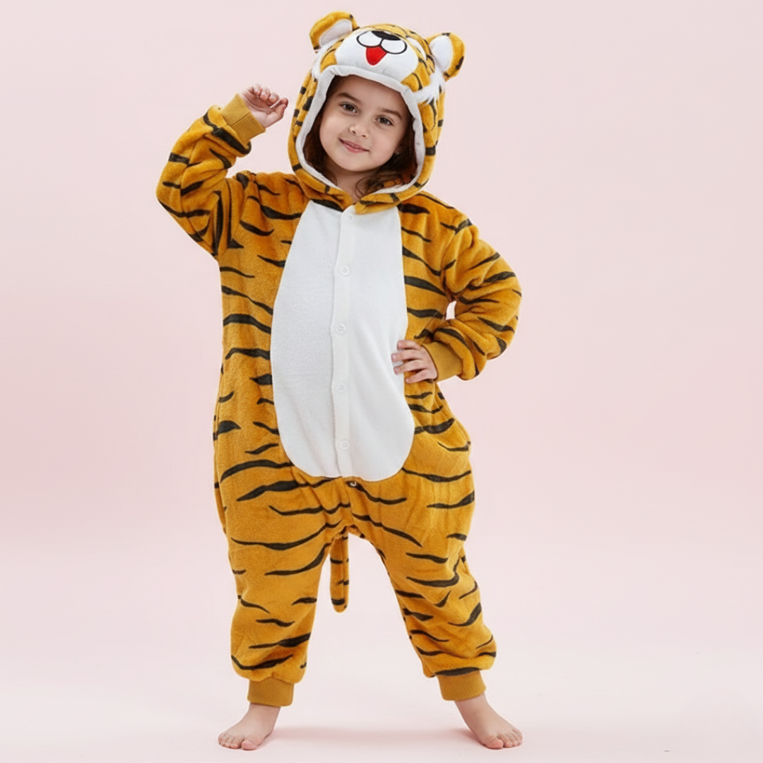 Tiger Kigurumi Pajamas for Kids