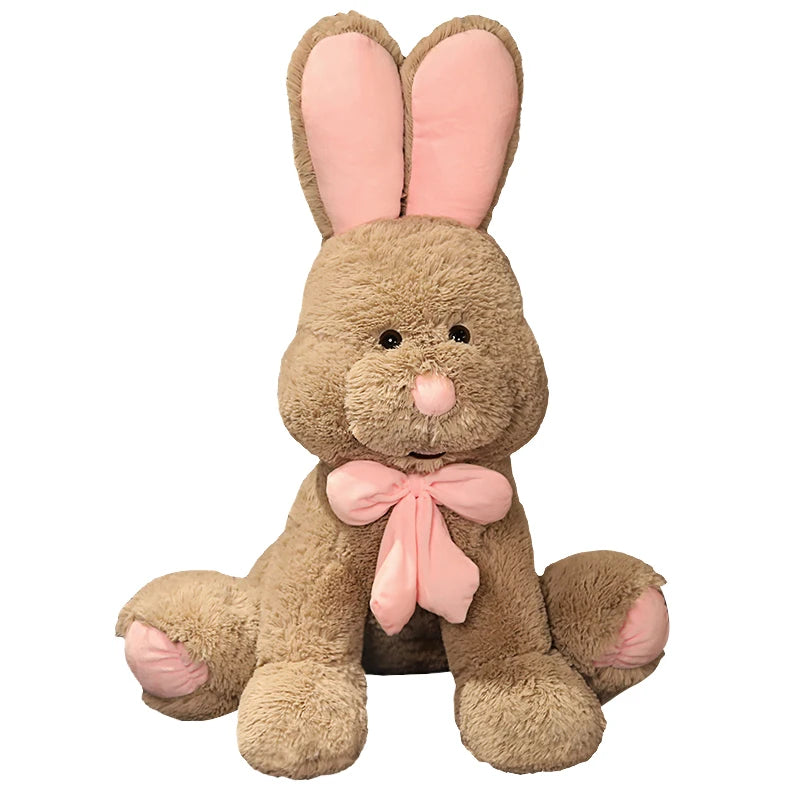 Cuddly Bunny Plush with Bow