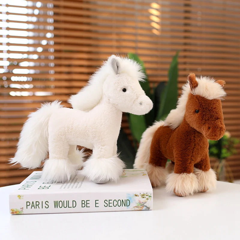 Plush Pony Toy – Soft & Fluffy Horse Friend
