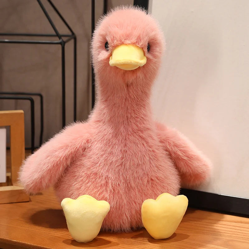 Fluffy Duck Plush Toy