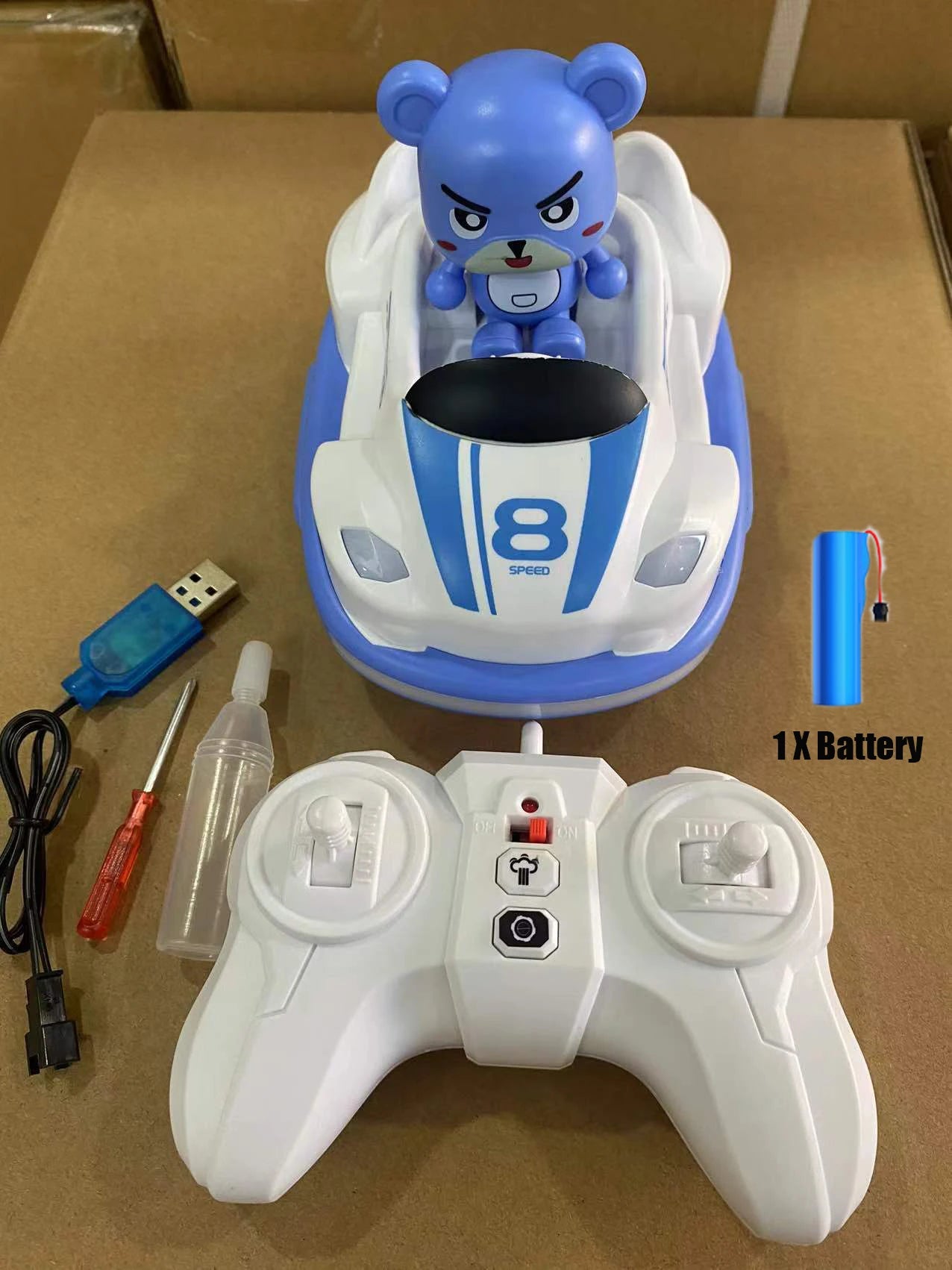Bear Battle Bumper Cars