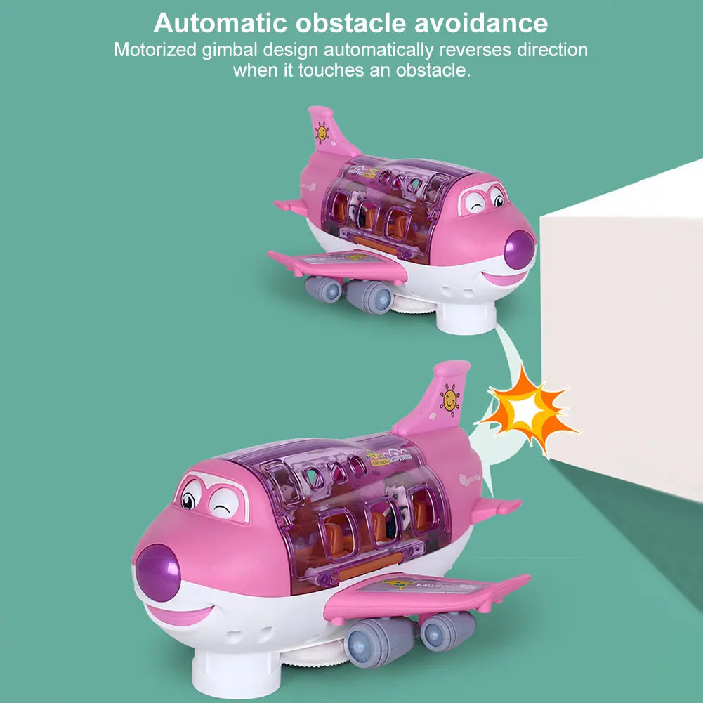 Interactive Airplane Toy with Light