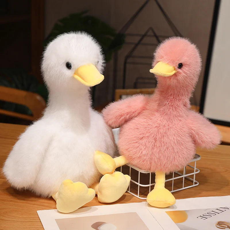 Fluffy Duck Plush Toy