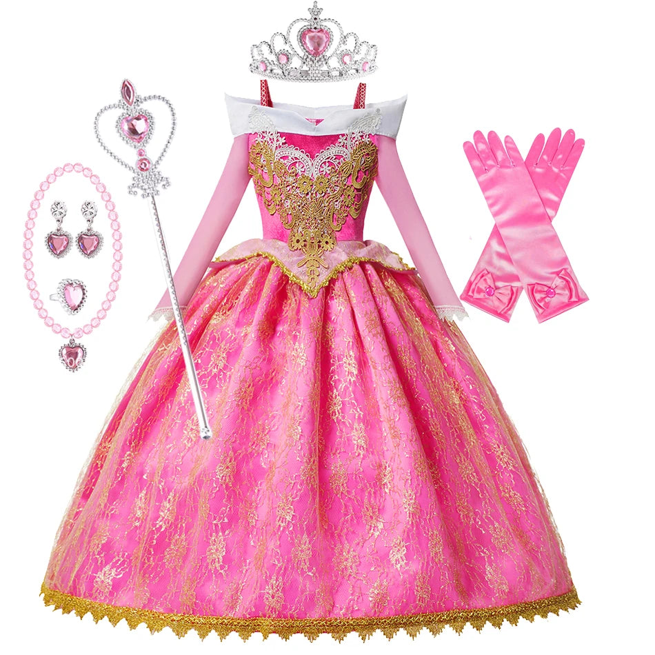 Enchanted Rose Princess Dress