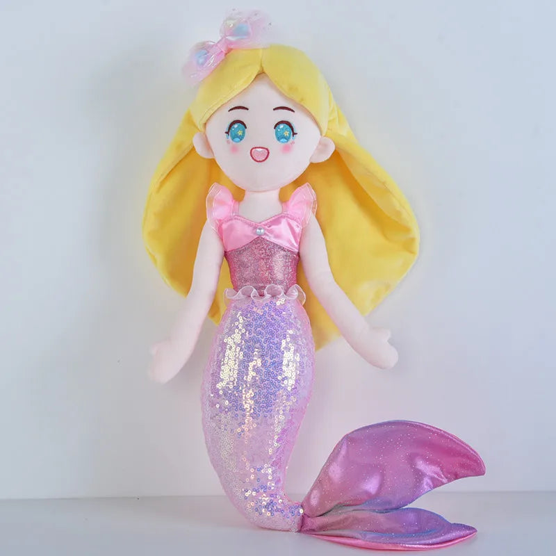 Sparkle Mermaid Princess Plush Doll