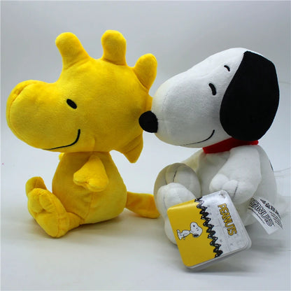 Cute Puppy & Little Bird Plush