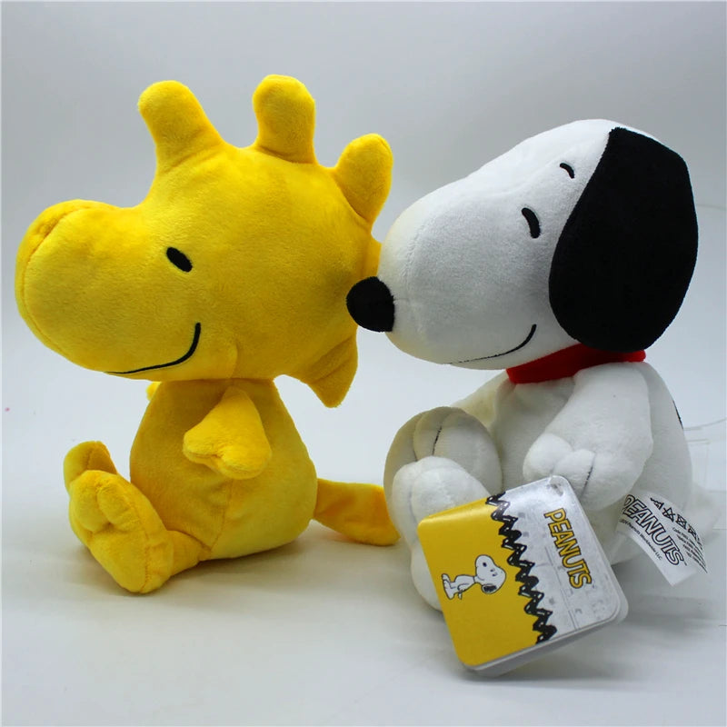 Cute Puppy & Little Bird Plush