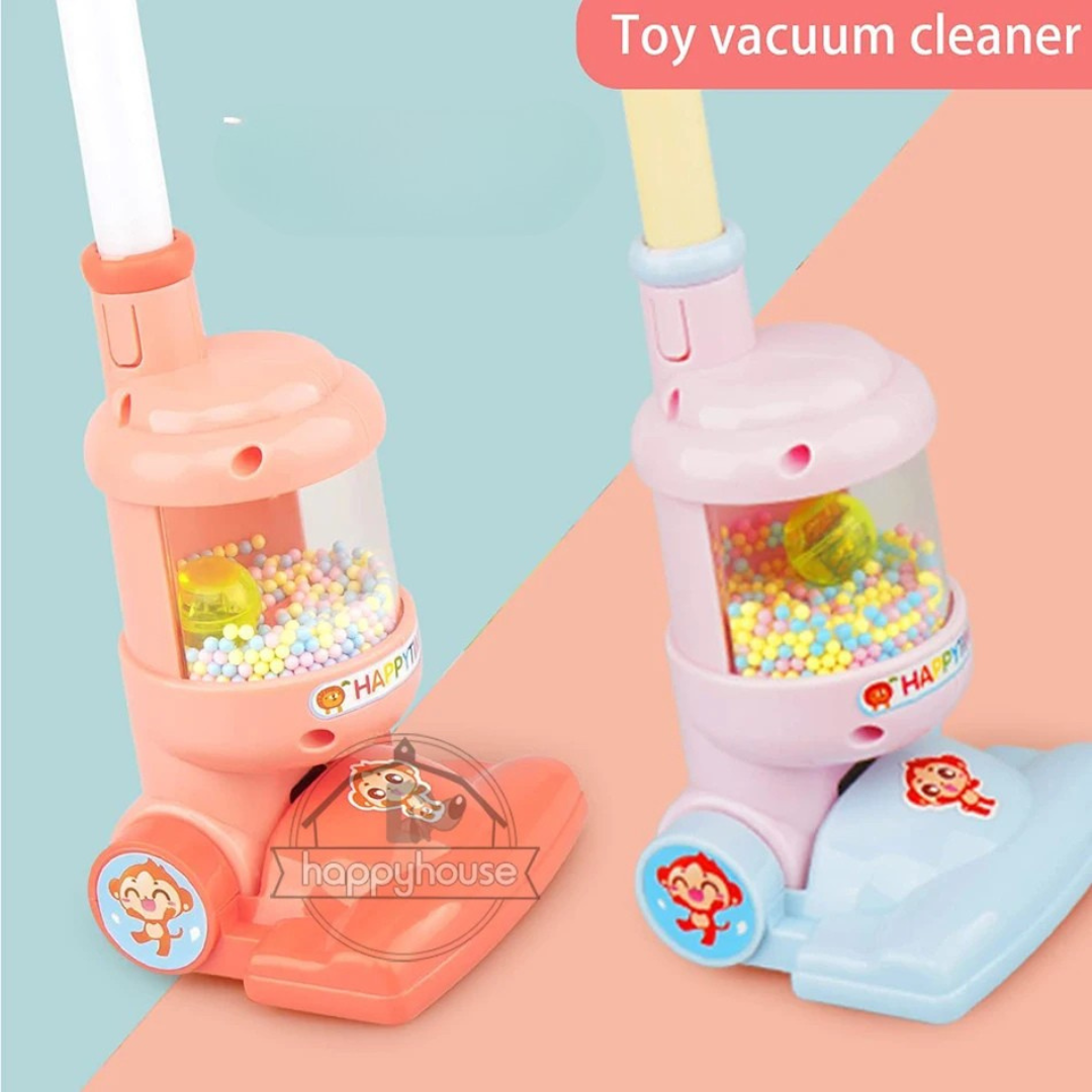 Toy Vacuum Cleaner with Lights and Beads