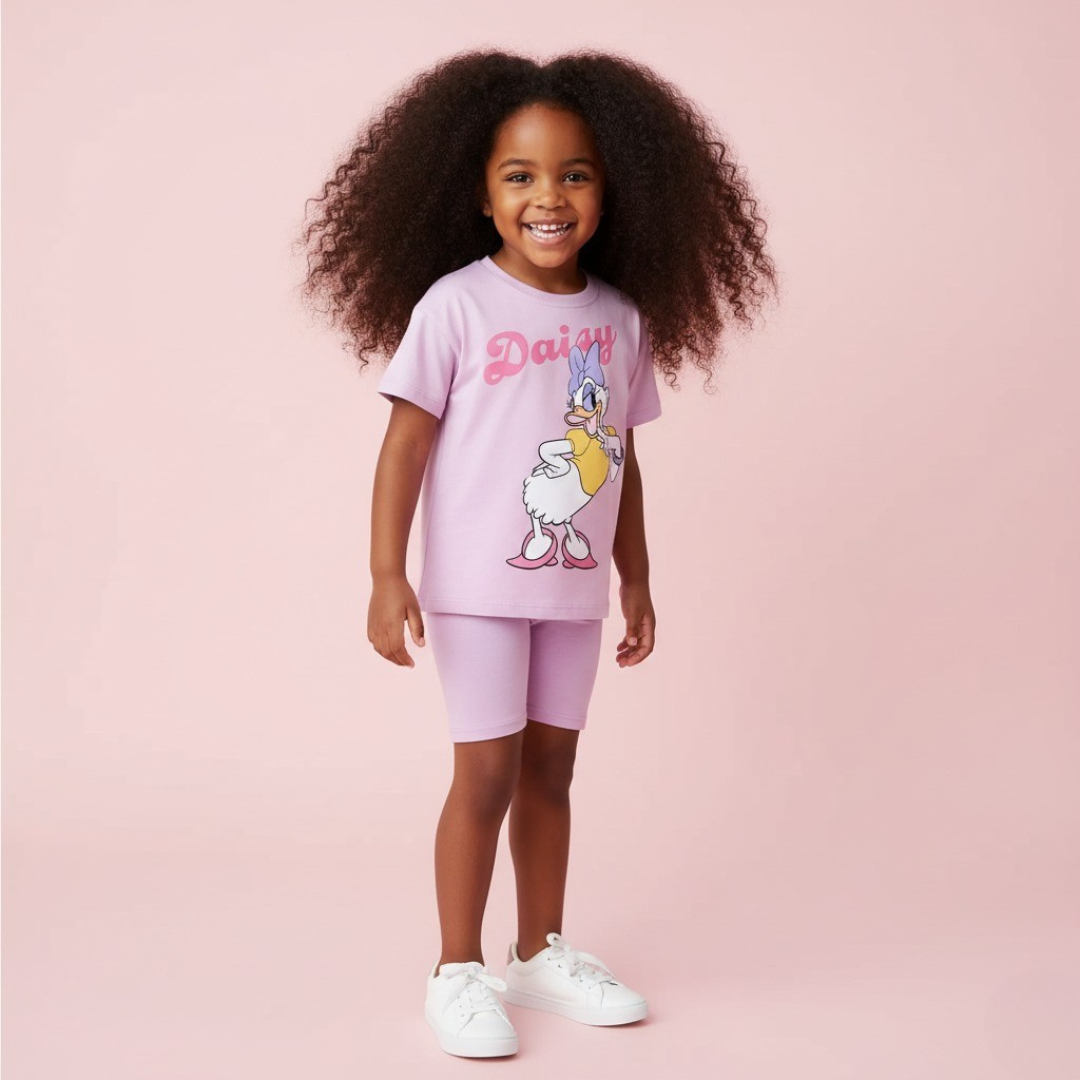 Pink Diva Duck Outfit for Girls