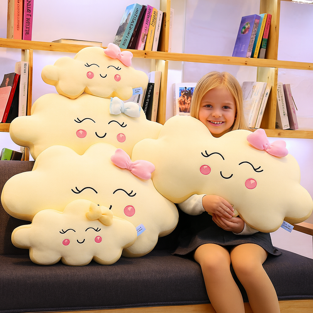Fluffy Cloud Hug Pillow