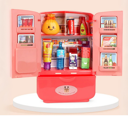 Mini Deer Refrigerator Toy with Accessories