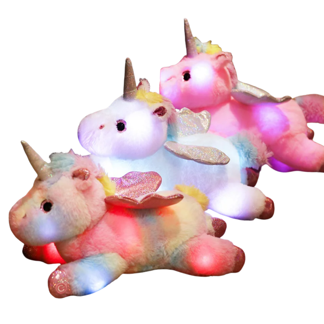 Magical Light-Up Unicorn Plush – 38cm