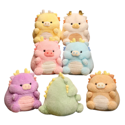 Cute Piggy Dragon Plush