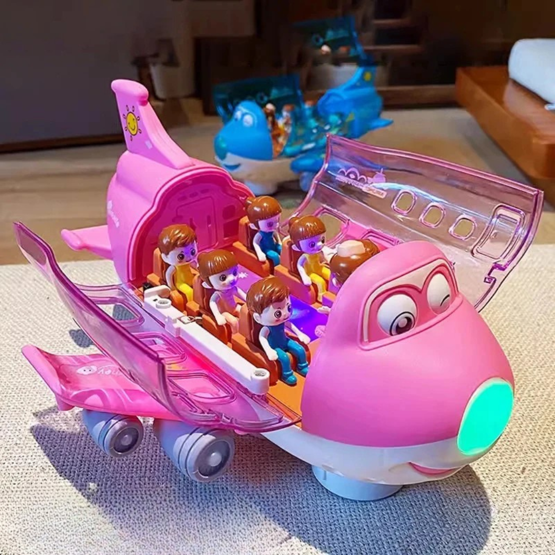 Interactive Airplane Toy with Light