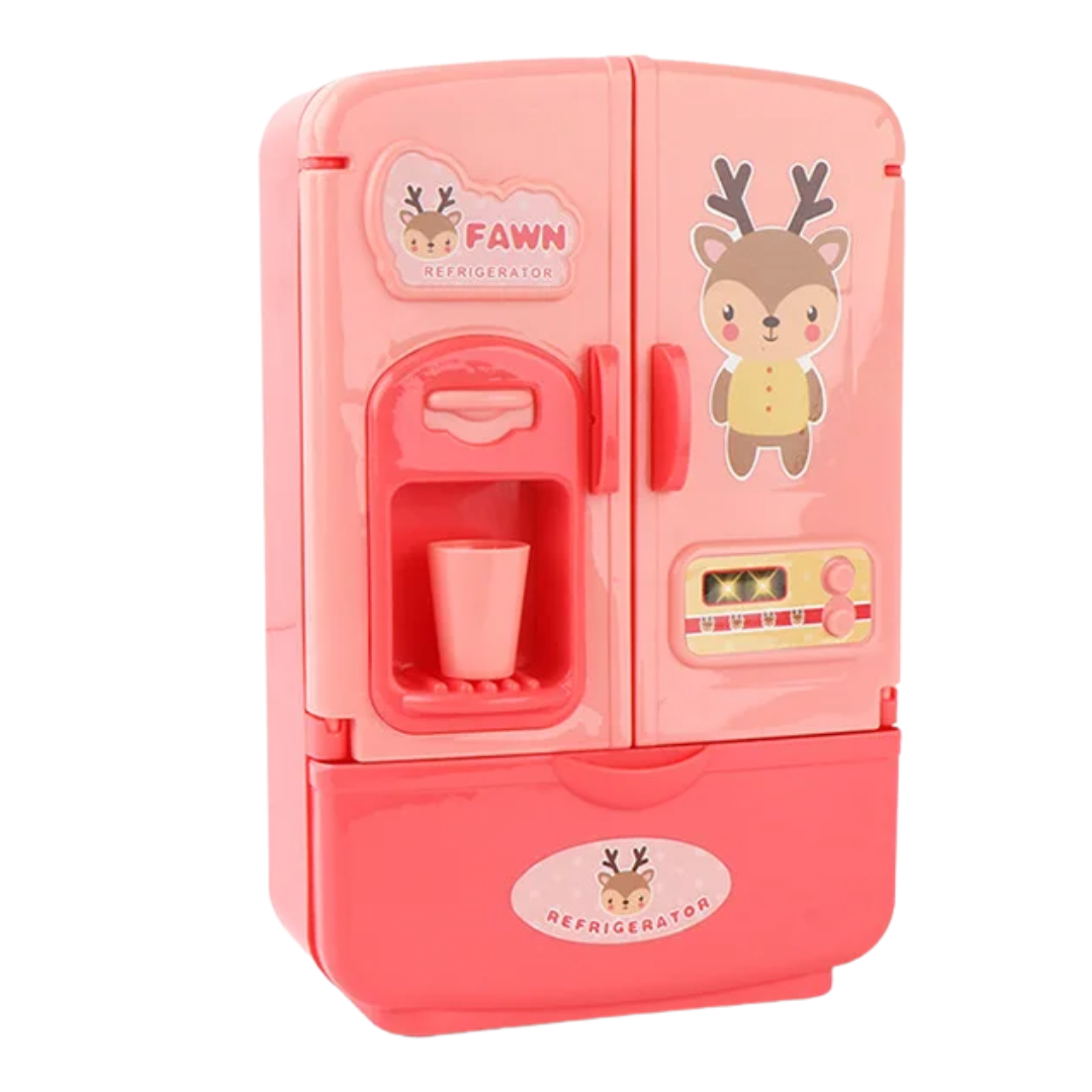 Mini Deer Refrigerator Toy with Accessories