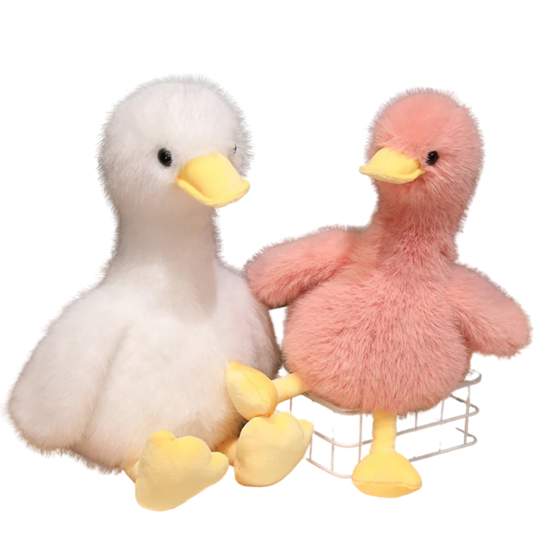 Fluffy Duck Plush Toy