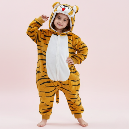 Tiger Kigurumi Pajamas for Kids