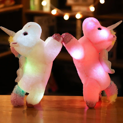 Magical Light-Up Unicorn Plush – 38cm