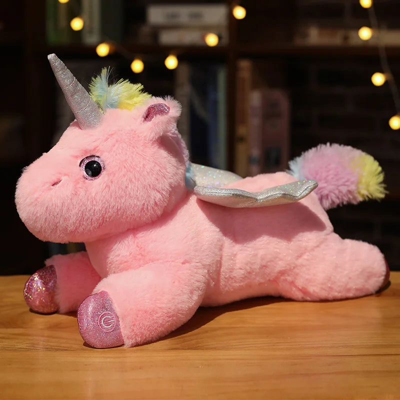 Magical Light-Up Unicorn Plush – 38cm