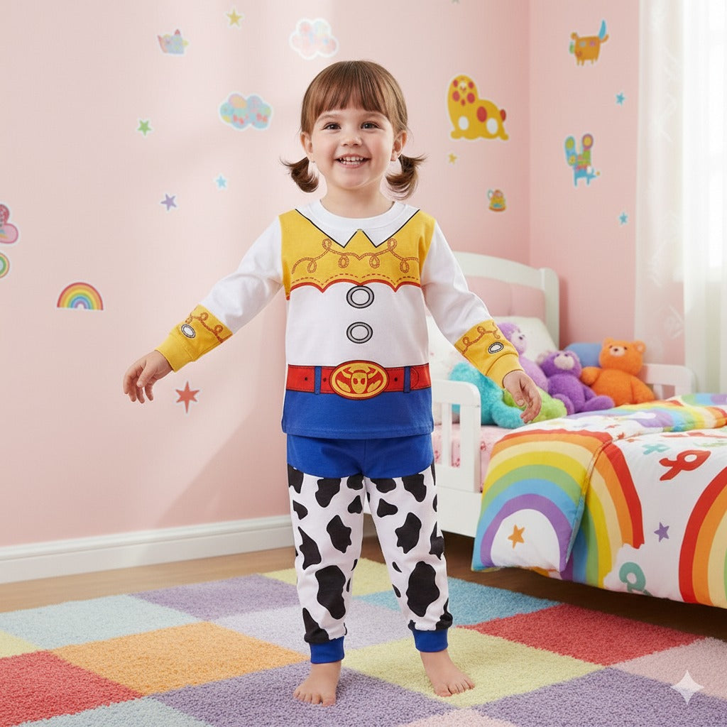 Little Cowgirl Adventure Pajama Set