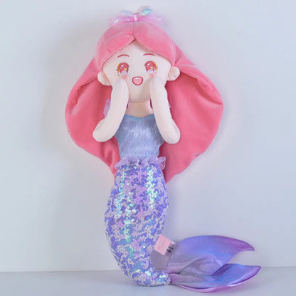 Sparkle Mermaid Princess Plush Doll