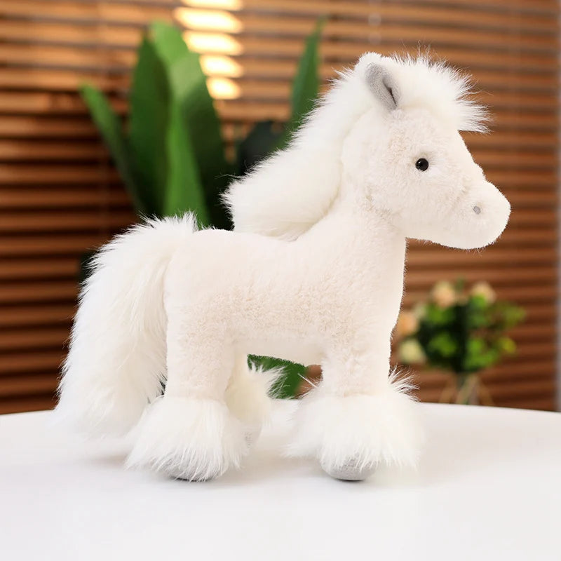 Plush Pony Toy – Soft & Fluffy Horse Friend