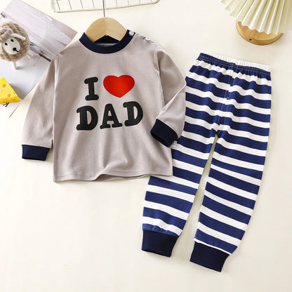 I Love Dad Pajama Set for Kids