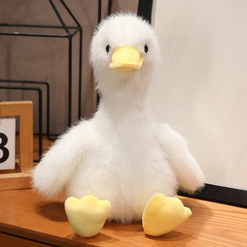 Fluffy Duck Plush Toy