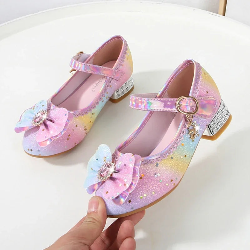 Rainbow Dream Bow Shoes