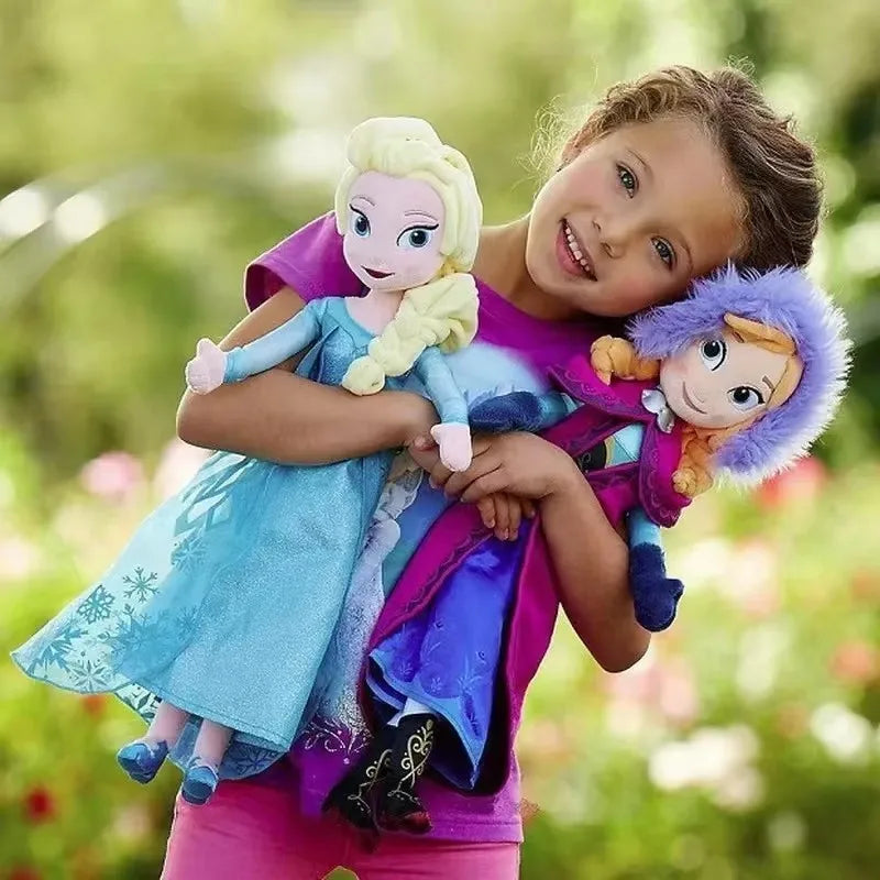 Winter Sisters Plush Dolls