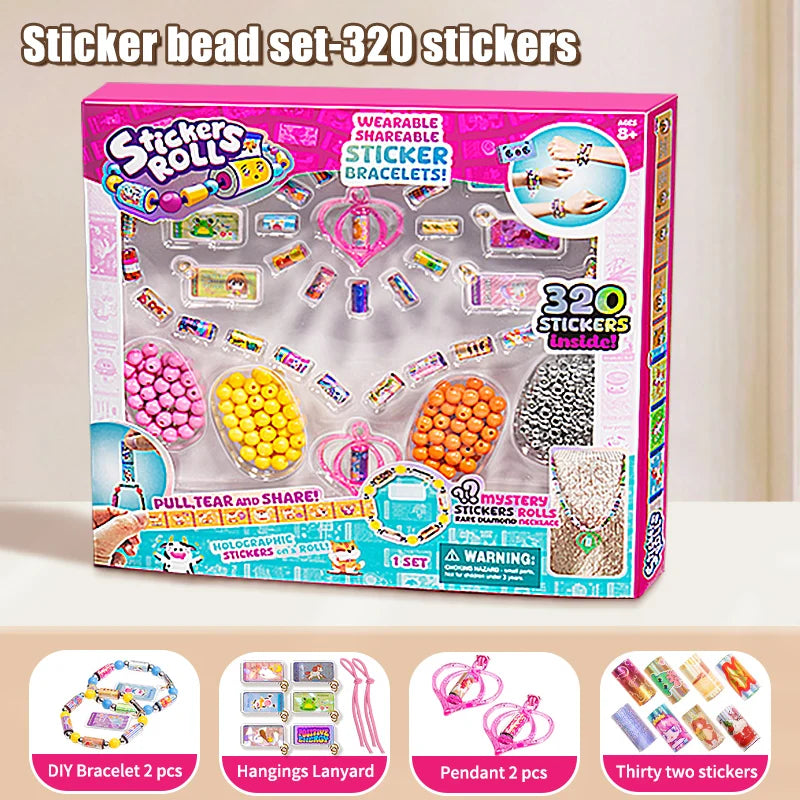 DIY Sticker Bracelet Jewelry Set – 320 Stickers