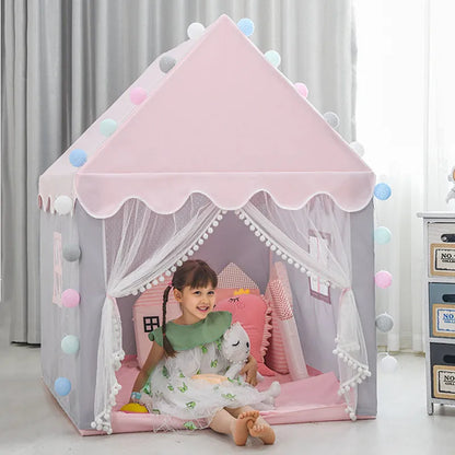 Fairy Princess Playhouse Tent for Kids – Portable