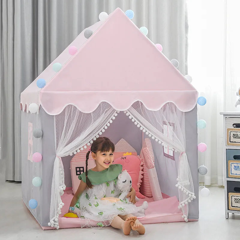 Fairy Princess Playhouse Tent for Kids – Portable