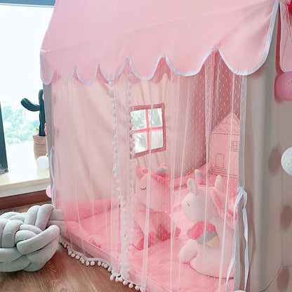 Fairy Princess Playhouse Tent for Kids – Portable