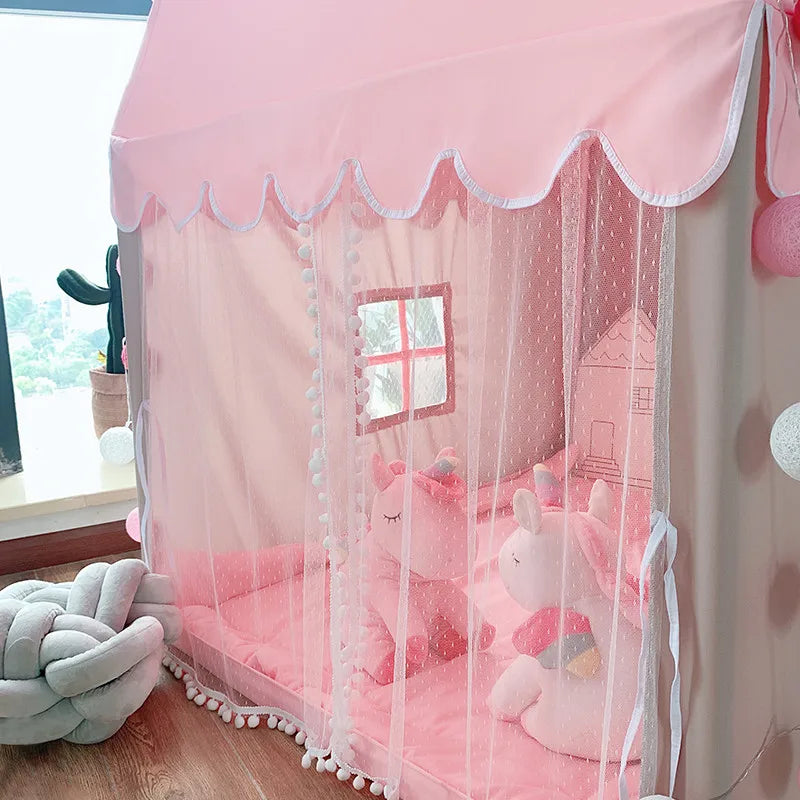 Fairy Princess Playhouse Tent for Kids – Portable