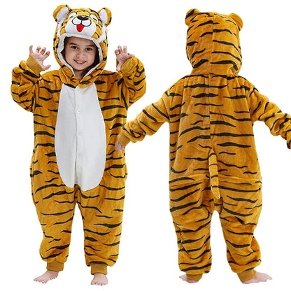 Tiger Kigurumi Pajamas for Kids