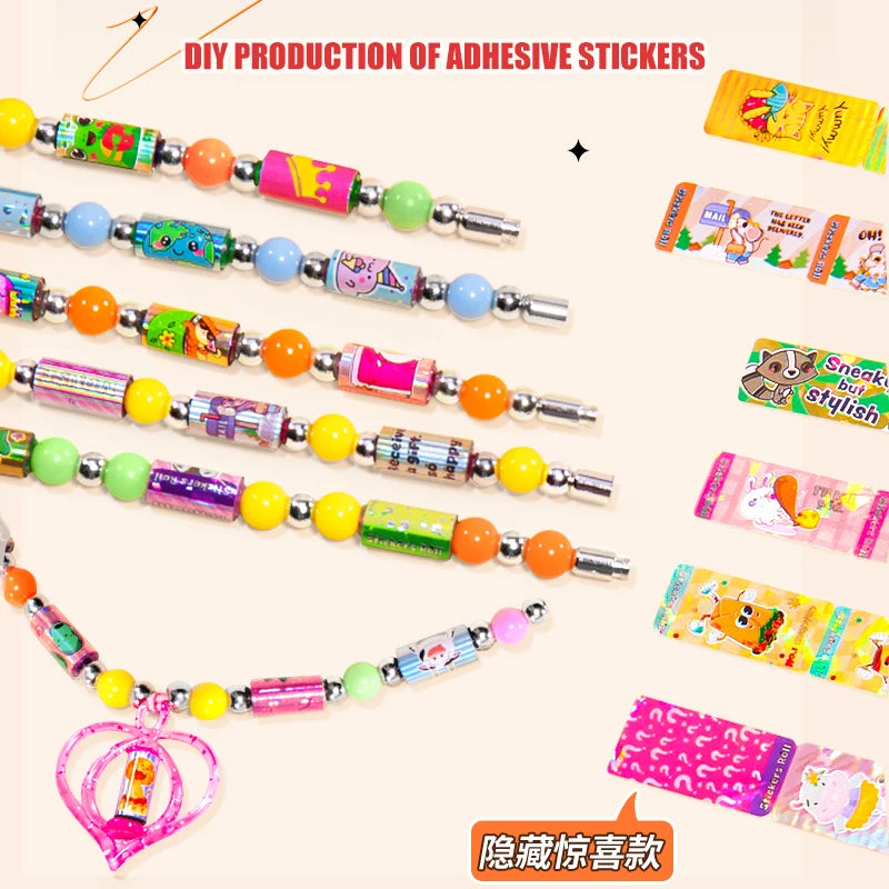 DIY Sticker Bracelet Jewelry Set – 320 Stickers