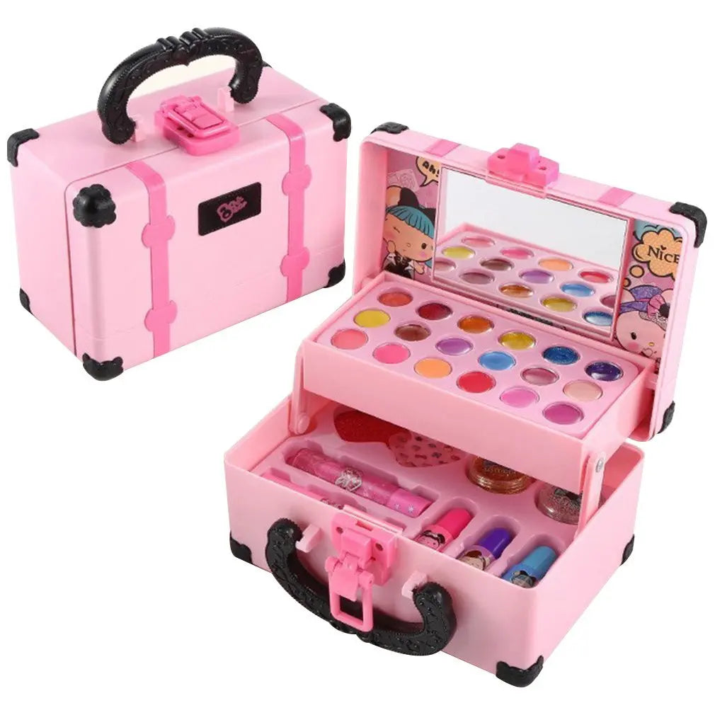 Pink Princess Makeup Suitcase