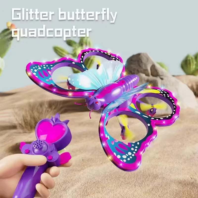 Glitter Butterfly Quadcopter Drone