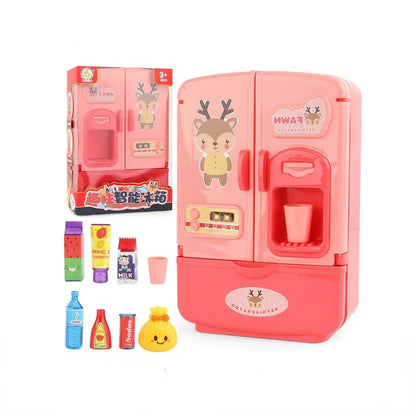 Mini Deer Refrigerator Toy with Accessories