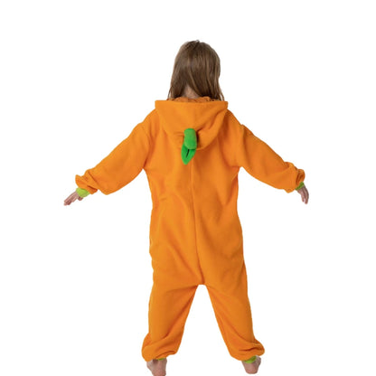 Pumpkin Kigurumi Pajamas for Mom and Child