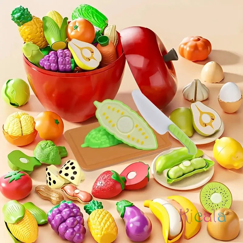 Apple Kitchen Playset