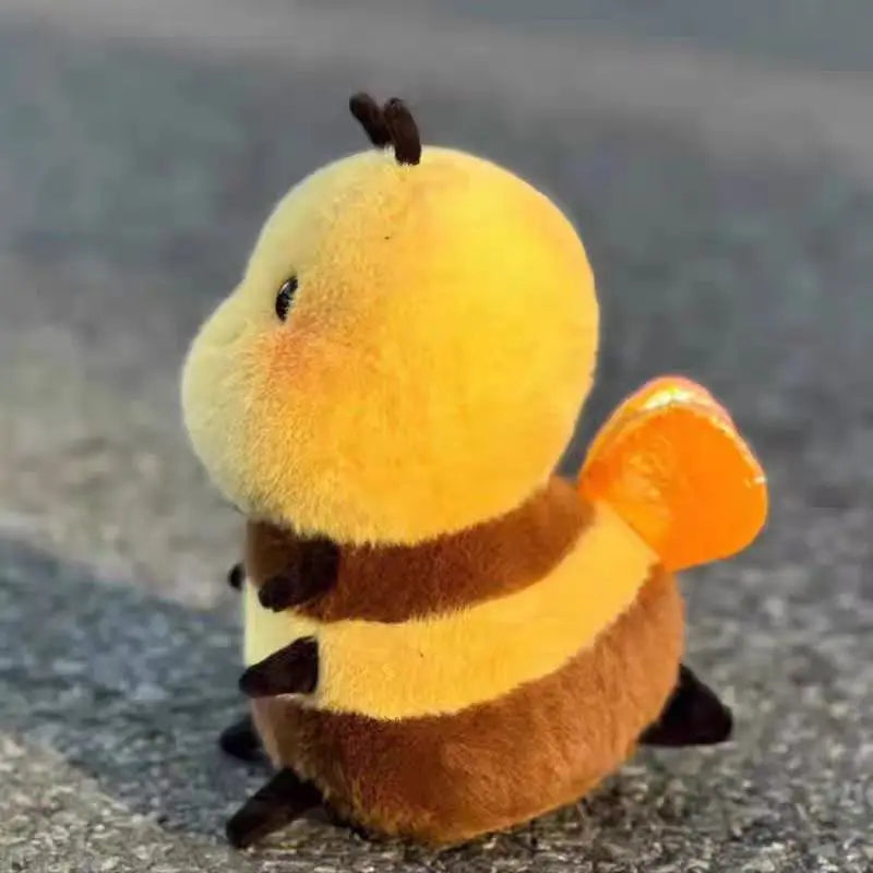 Fluffy Bee Plush – Sweet Hug Buddy