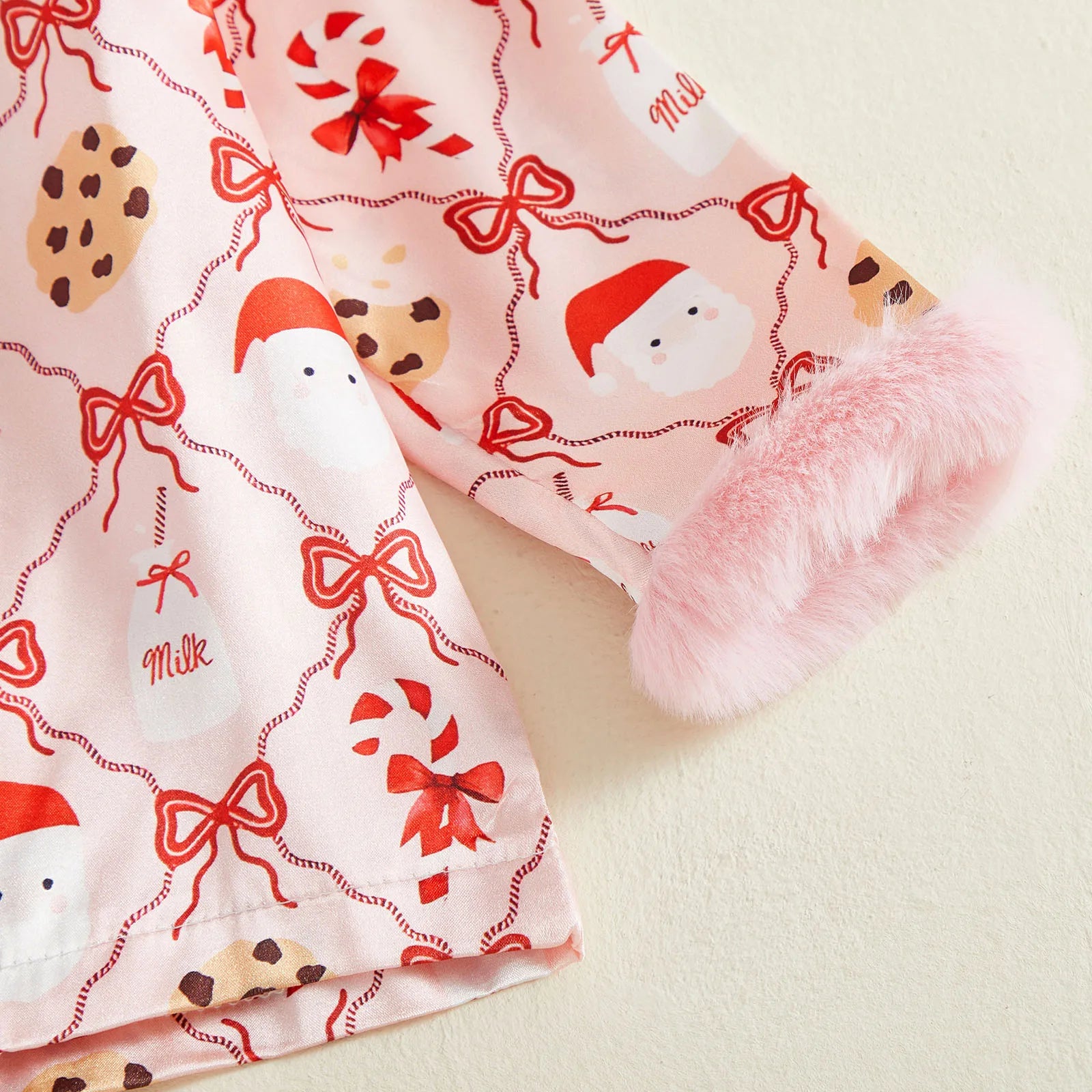 Santa’s Milk & Cookies Christmas Pajamas