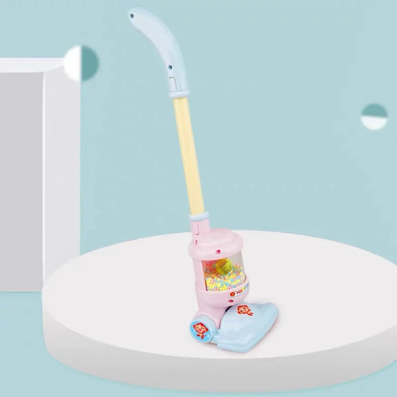 Toy Vacuum Cleaner with Lights and Beads