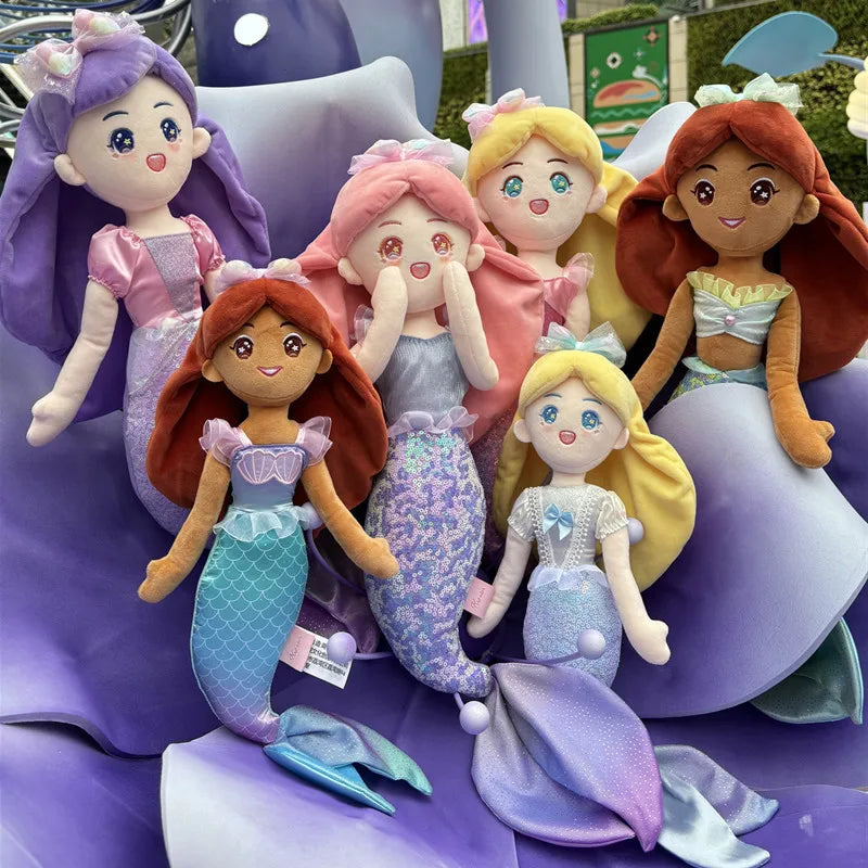 Sparkle Mermaid Princess Plush Doll