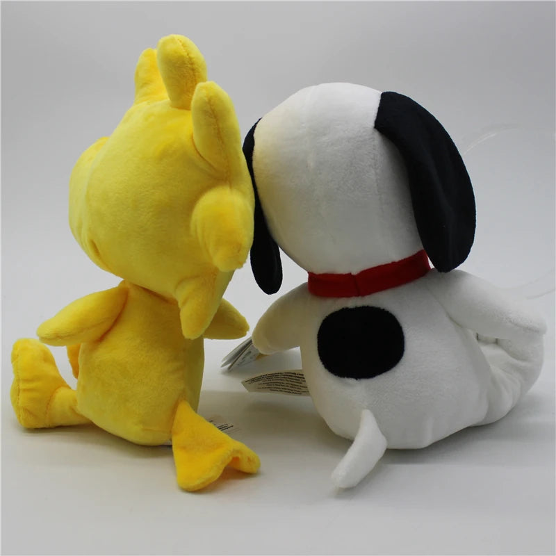 Cute Puppy & Little Bird Plush