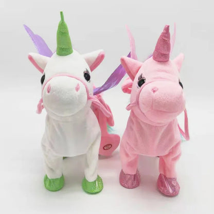 Magical Walking Singing Unicorn Plush