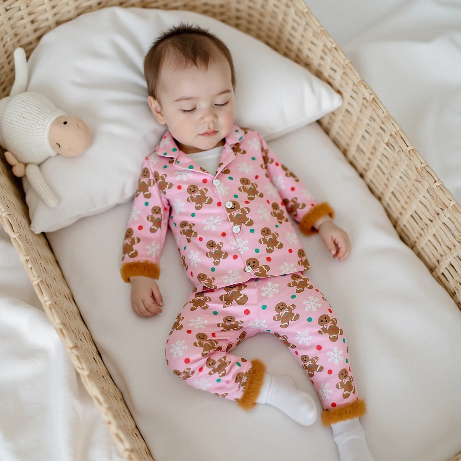 Sweet Gingerbread Christmas Pajamas