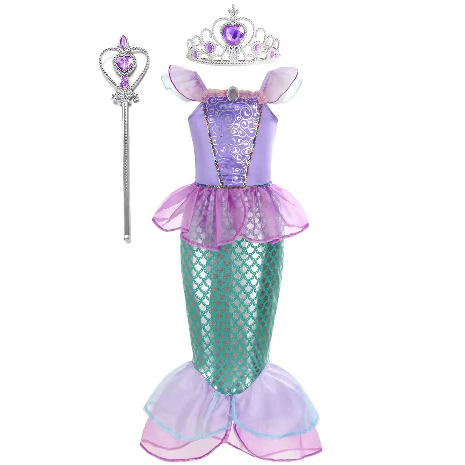 Enchanted Ocean Princess Dress – Mermaid Edition